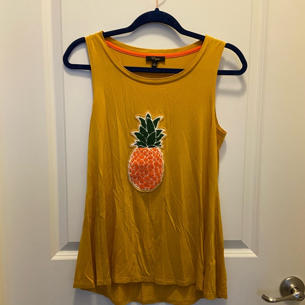 Cupio: Pineapple Swing Tank Top